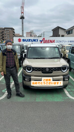 クロスビーご納車させていただきました